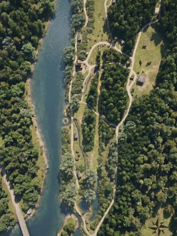 Mapa parku